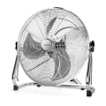 Aigostar - Podlahový ventilátor 100W/230V lesklý chrom