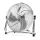 Aigostar - Podlahový ventilátor 100W/230V lesklý chrom