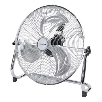Aigostar - Podlahový ventilátor 100W/230V pr. 54 cm lesklý chrom