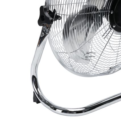 Aigostar - Podlahový ventilátor 100W/230V pr. 54 cm lesklý chrom