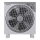 Aigostar - Podlahový ventilátor 35W/230V pr. 30 cm bílá/šedá