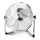 Aigostar - Podlahový ventilátor 60W/230V 44,5 cm lesklý chrom