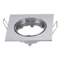 Aigostar - Rámeček pro podhledové svítidlo GU10 8,2x8,2 cm lesklý chrom