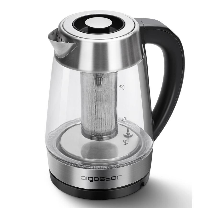 Aigostar - Rychlovarná konvice s filtrem 1,7 l 2200W/230V