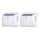 Aigostar - SADA 2x LED Venkovní solární svítidlo se senzorem LED/1,48W/3,7V IP65 1200 mAh