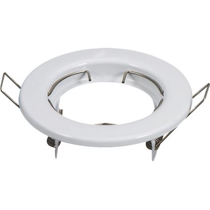 Aigostar - SADA 2x Rámeček pro podhledové svítidlo GU10 pr. 8 cm bílá