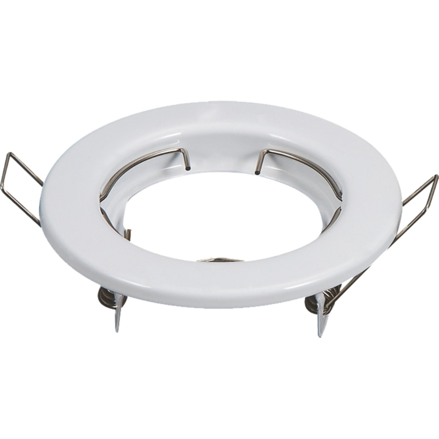 Aigostar - SADA 2x Rámeček pro podhledové svítidlo GU10 pr. 8 cm bílá