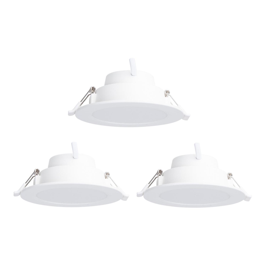 Aigostar - SADA 3 x LED RGB Stmívatelné podhledové svítidlo MESH LED/6W/230V 2700K-6500K pr.11,5cm