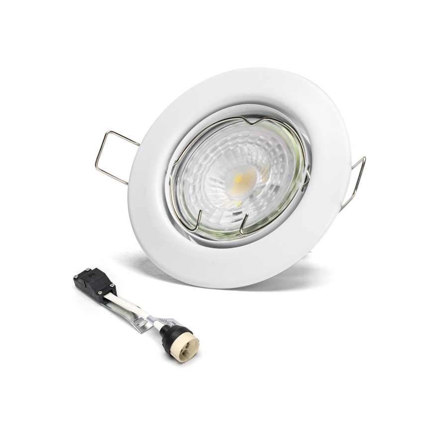 Aigostar - SADA 3x LED Podhledové svítidlo 1xGU10/4,5W/230V 4000K bílá