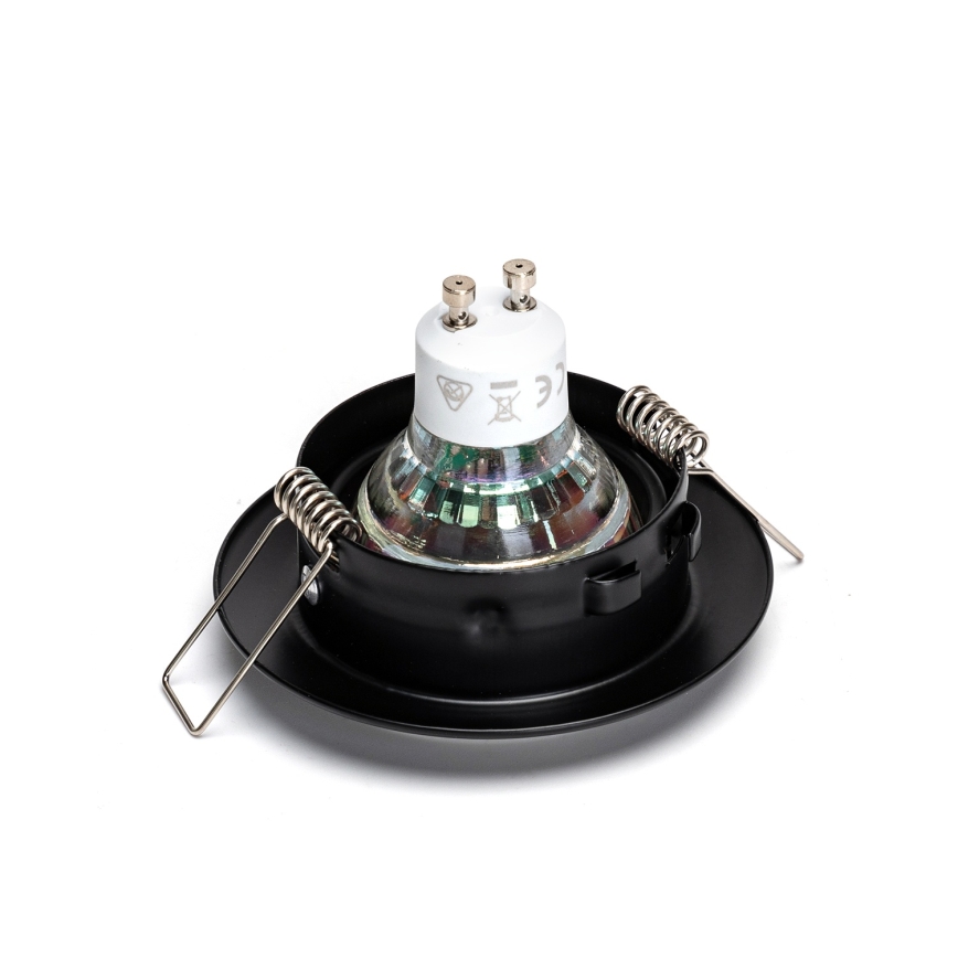 Aigostar - SADA 3x LED Podhledové svítidlo 1xGU10/4,5W/230V 4000K černá