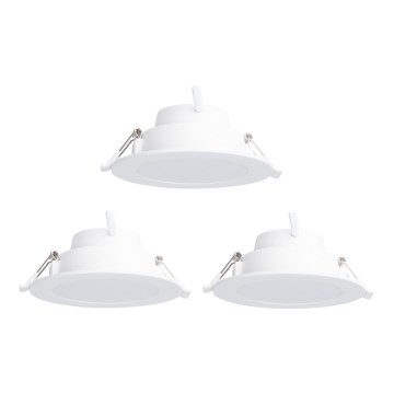 Aigostar - SADA 3x LED RGBW Stmívatelné podhledové svítidlo MESH LED/9W/230V 2700K-6500K pr.14,5cm