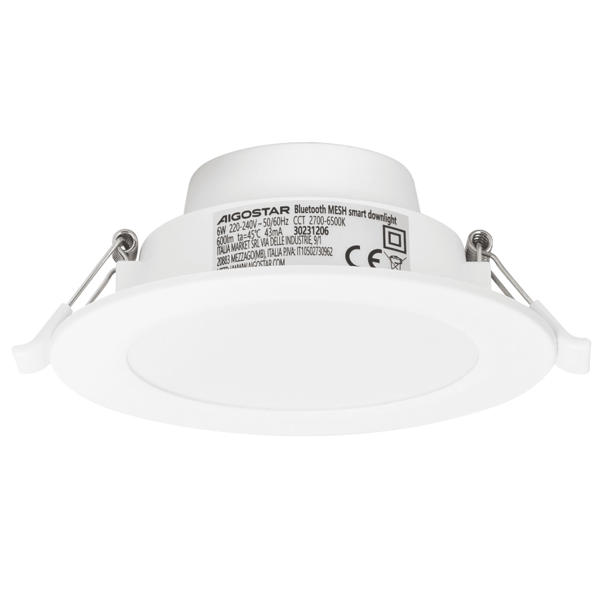 Aigostar - SADA 3x LED Stmívatelné podhledové svítidlo MESH LED/6W/230V 2700K-6500K pr.11,5cm