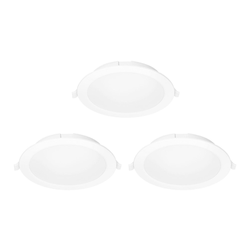 Aigostar - SADA 3x LED Stmívatelné podhledové svítidlo MESH LED/6W/230V 2700K-6500K pr.11,5cm