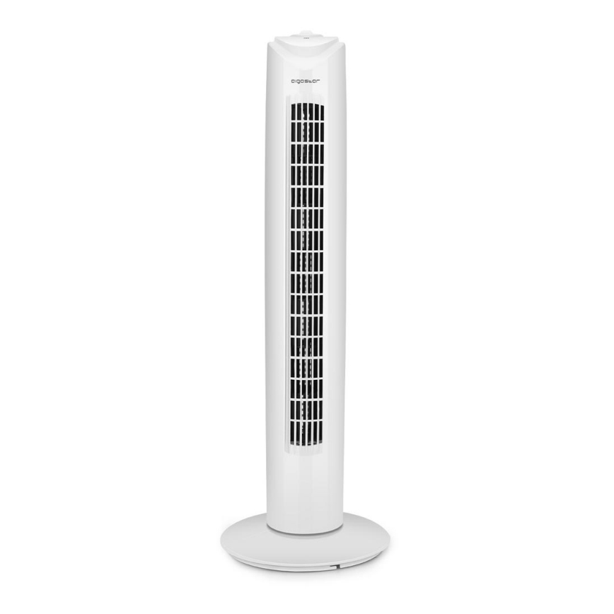 Aigostar - Sloupový ventilátor 45W/230V bílá