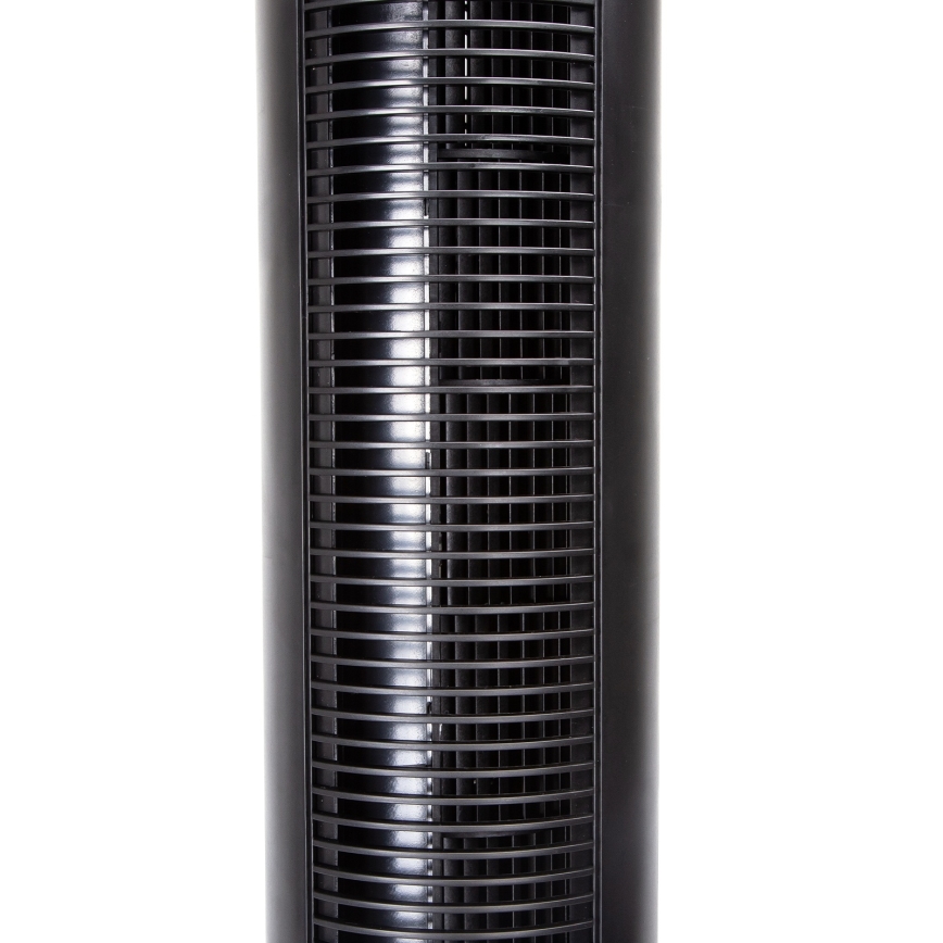 Aigostar - Sloupový ventilátor 45W/230V černá + dálkové ovládání