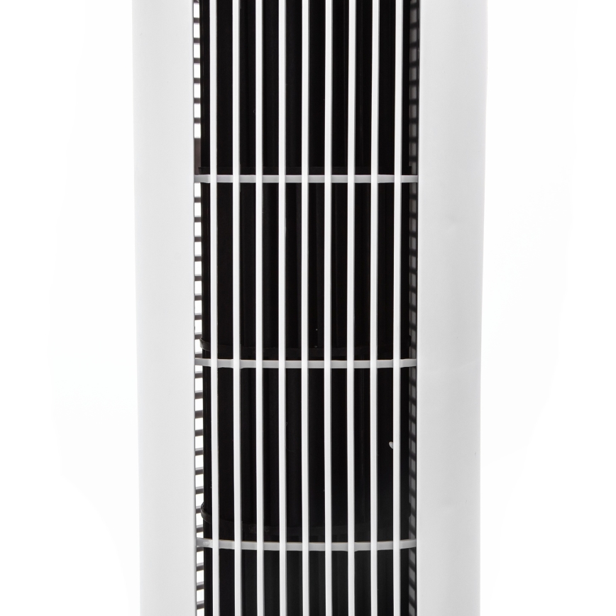 Aigostar - Sloupový ventilátor 50W/230V bílá + dálkové ovládání