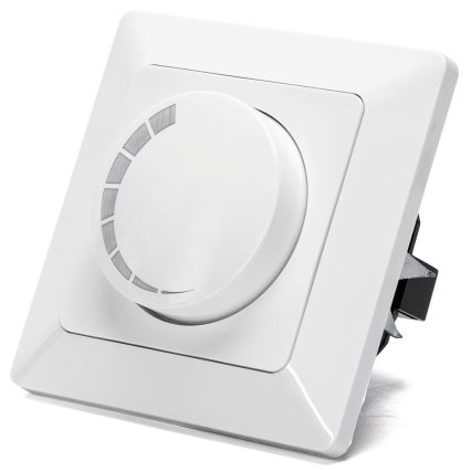 Aigostar - Stmívač otočný 110W/230V bílá