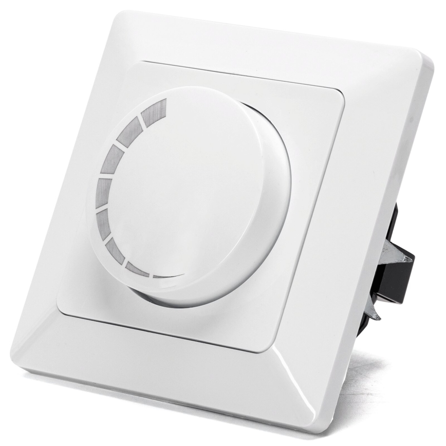 Aigostar - Stmívač otočný 110W/230V bílá