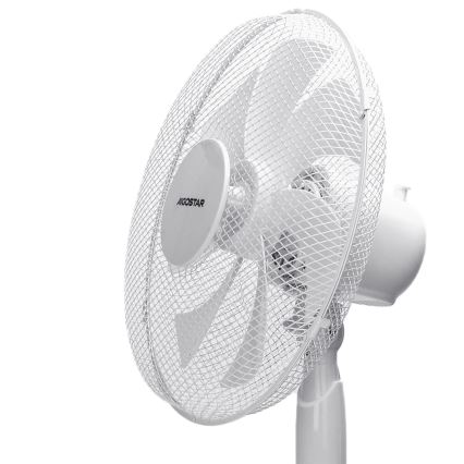 Aigostar - Stojanový ventilátor 50W/230V 120 cm bílá