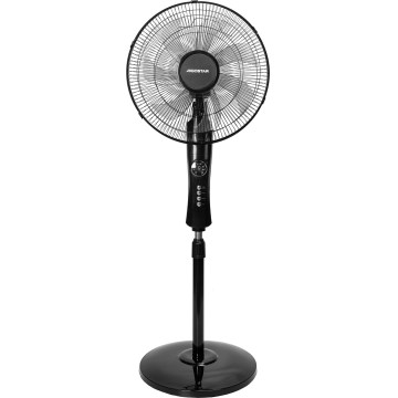 Aigostar - Stojanový ventilátor 50W/230V černá + dálkové ovládání
