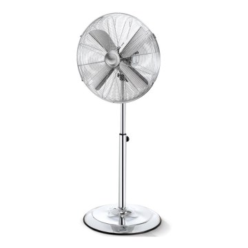 Aigostar - Stojanový ventilátor 50W/230V pr. 45 cm chrom