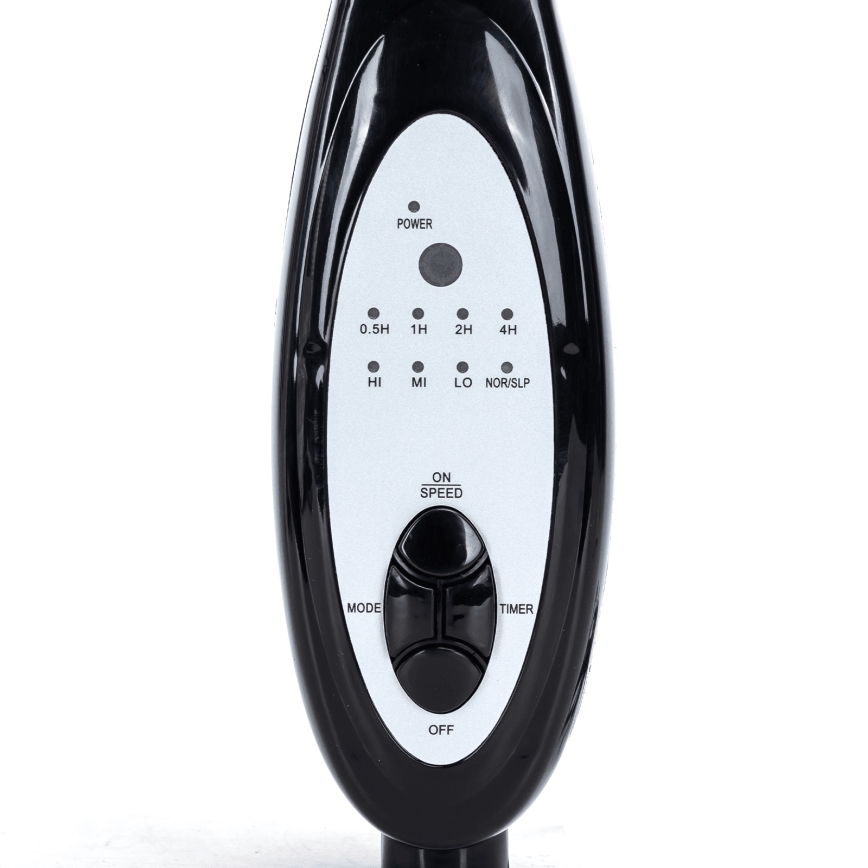 Aigostar - Stojanový ventilátor 55W/230V 130 cm černá + dálkové ovládání