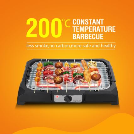 Aigostar - Stolní elektrický gril 2000W/230V