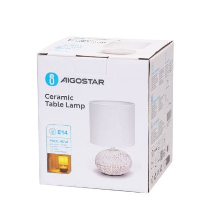 Aigostar - Stolní lampa 1xE14/40W/230V