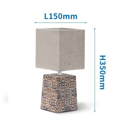 Aigostar - Stolní lampa 1xE14/40W/230V