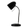 Aigostar - Stolní lampa 1xE27/36W/230V černá/lesklý chrom