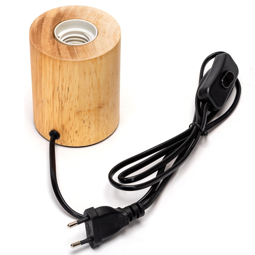 Aigostar - Stolní lampa 1xE27/60W/230V béžová
