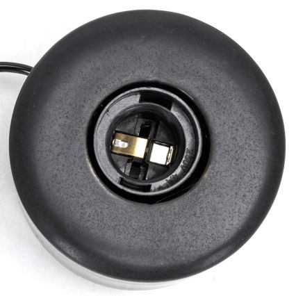 Aigostar - Stolní lampa 1xE27/60W/230V černá