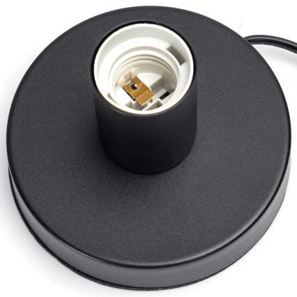 Aigostar - Stolní lampa 1xE27/60W/230V černá