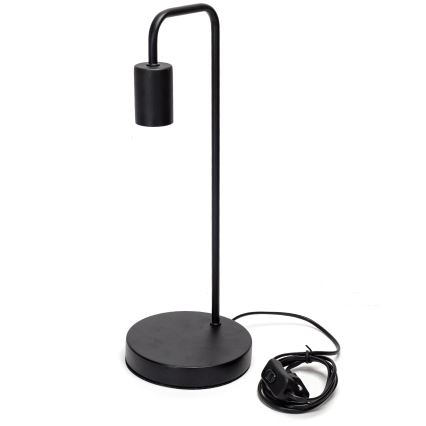 Aigostar - Stolní lampa 1xE27/60W/230V černá