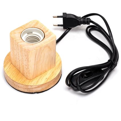 Aigostar - Stolní lampa 1xE27/60W/230V kaučukovník
