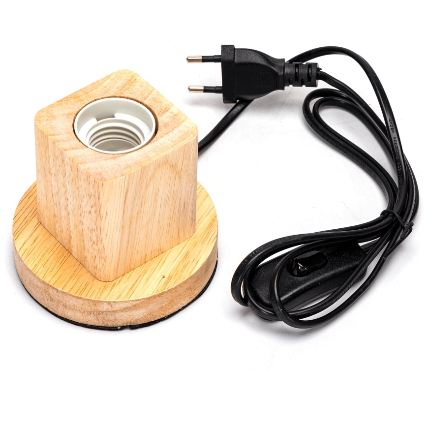 Aigostar - Stolní lampa 1xE27/60W/230V kaučukovník