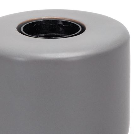 Aigostar - Stolní lampa 1xE27/60W/230V šedá
