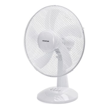 Aigostar - Stolní ventilátor 45W/230V bílá