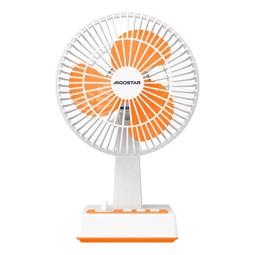 Aigostar - Stolní ventilátor 6W/USB