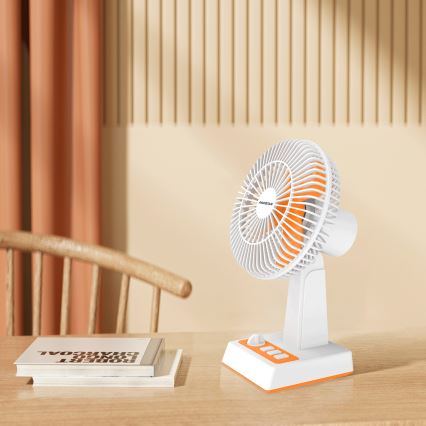 Aigostar - Stolní ventilátor 6W/USB