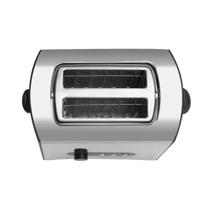 Aigostar - Topinkovač s dvěma otvory 900W/230V matný chrom