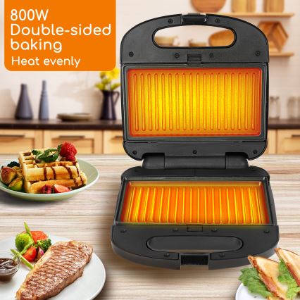 Aigostar - Toustovač 800W/230V černá