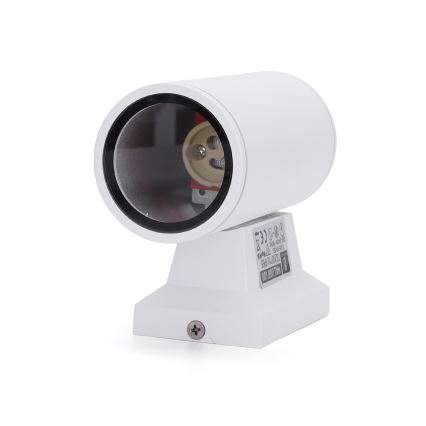 Aigostar - Venkovní nástěnné svítidlo 1xGU10/230V IP65 bílá kulatý