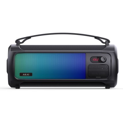 AKAI ABTS-35 - Bezdrátový reproduktor s RGB podsvícením 10W/3000 mAh