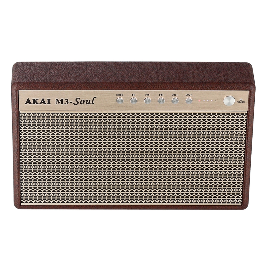 AKAI M3 SOUL COFFEE - Bezdrátový reproduktor 20W/6000 mAh
