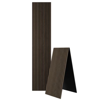 Akustický obkladový panel VASALUND 240x52 cm ořech