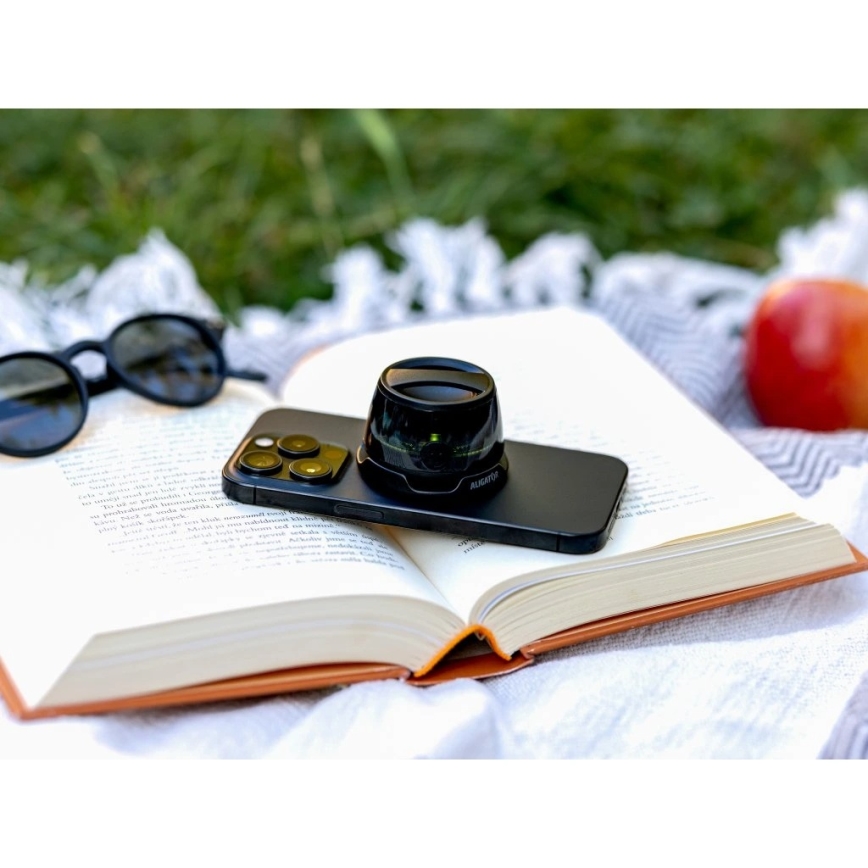 Aligator ABSMB01 - Magnetický reproduktor pro MagSafe Mini Beat 400 mAh černá