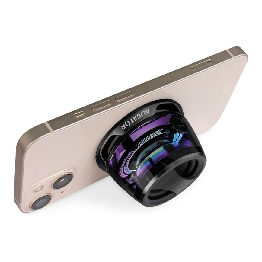 Aligator ABSMB01 - Magnetický reproduktor pro MagSafe Mini Beat 400 mAh černá