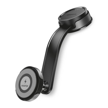 Aligator AMS07BK - Držák telefonu do auta s ohebným ramenem MagSafe černá