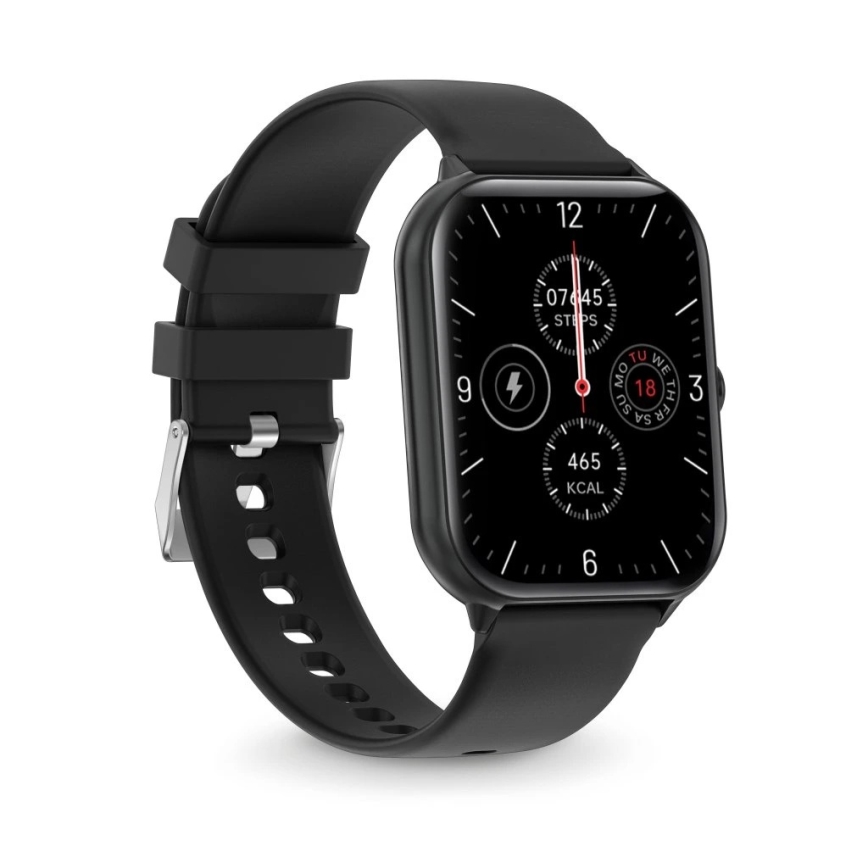 Aligator AW10BK - Chytré hodinky Watch GO 220 mAh IP67 černá